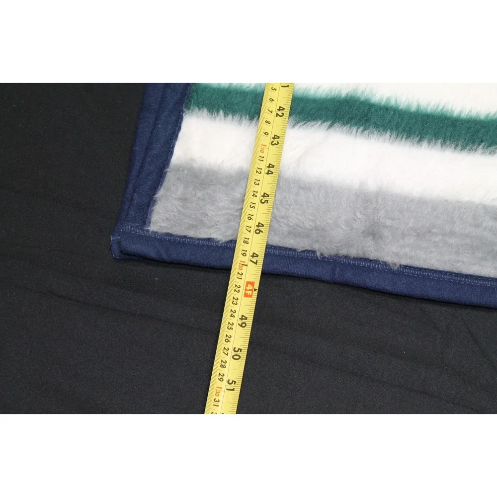 Biederlack Seattle Mariners Throw Blanket MLB Navy Blue 48x57 USA Made